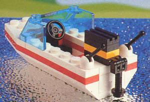 Ydmyg Fordampe Mantle Motor Boat : Set 1632-1 | BrickLink