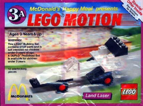 Motion 3A, Land Laser polybag : Set 1646-1 | BrickLink