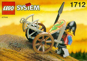 LEGO 1712 Castle Crossbow Cart 100% Complete LQQK CHECK OUT MY OTHER LEGO SETS