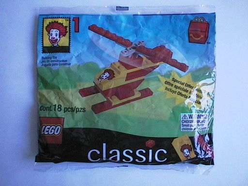 Bricklink Set 2032 1 Lego Helicopter Polybag Universal Building