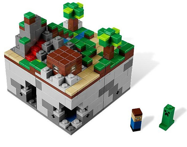 LEGO Minecraft Birch Forest biome that I made : r/lego