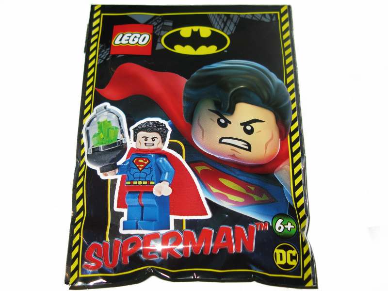 ORIGINALE LEGO Minifigure "Superman" DC COMICS SUPER HEROES NUOVO 
