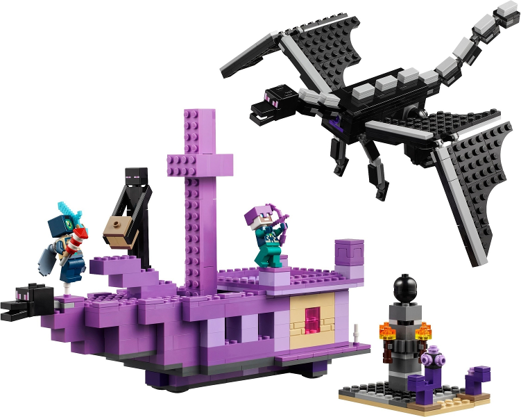 もりページ The Ender Dragon and End Ship : Set 21264-1 | BrickLink