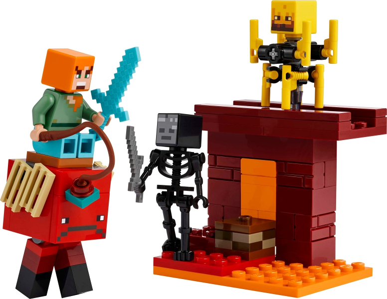 The Nether Lava Battle : Set 21266-1 | BrickLink The Nether Lava Battle : Set 21266-1 | BrickLink