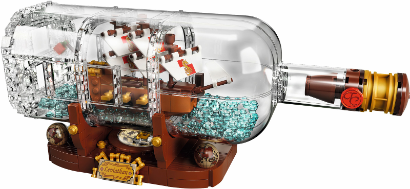 sløjfe oplukker Skoleuddannelse Ship in a Bottle : Set 21313-1 | BrickLink