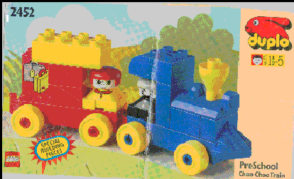 lego choo choo train