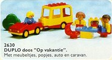 duplo auto met caravan