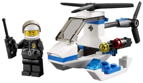 LEGO City  Police Helicopter Polybag Set 30014 