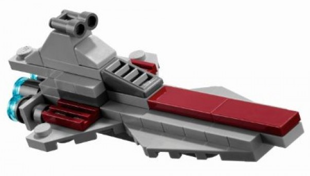 2011 NEW & SEALED Lego Star Wars Mini Set 30053 Republic Attack Cruiser