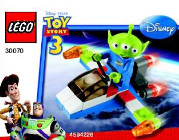 Poly Bag Toy Story Alien Space Ship LEGO 30070