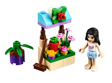 BrickLink - Set 30112-1 : LEGO Emma's Flower Stand polybag 