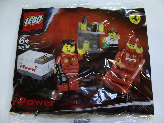 LEGO Shell V Power Polybag Shell F1 Team New & Sealed 30196 