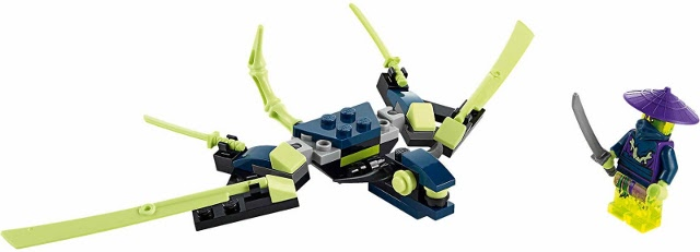 Lego 30294 Ninjago Geisterkrieger Cowler mit Schwert und Drachen OVP