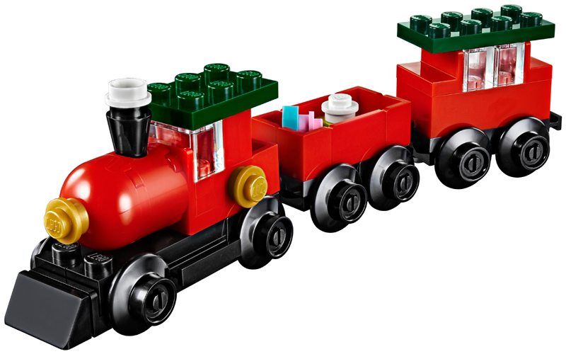 30543 Lego Creator Noël Holiday train Polybag 66pcs Grand Stocking Poussoir 