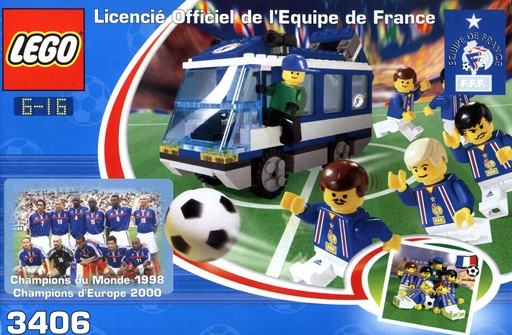 Americas Bus - Licencié Offciel de France Promo Edition : Set 3406-2 | BrickLink