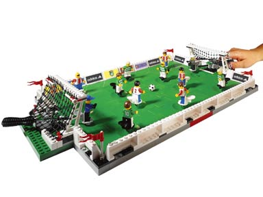 LEGO 2 x Figur Minifigur Fußballer Nr.10 Sports Soccer soc092 aus Set 3409 