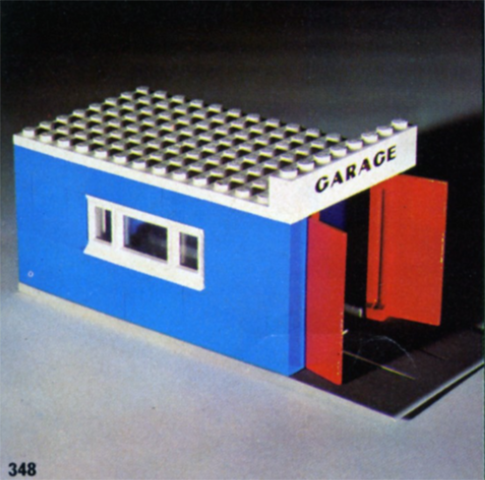 Lego garage door vintage garage door ref x798-820b/set 348