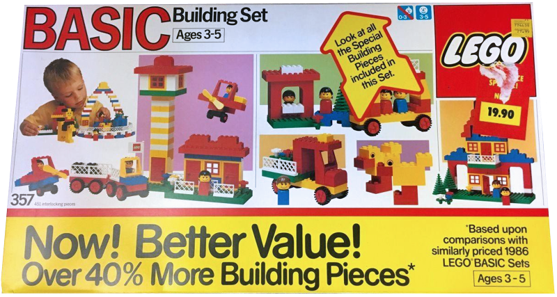 LEGO 40 Basic Building Set