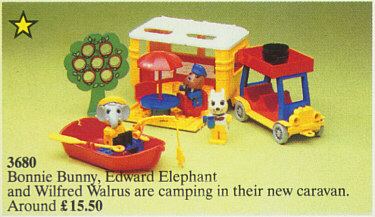 Camping Caravan : 3680-1 BrickLink