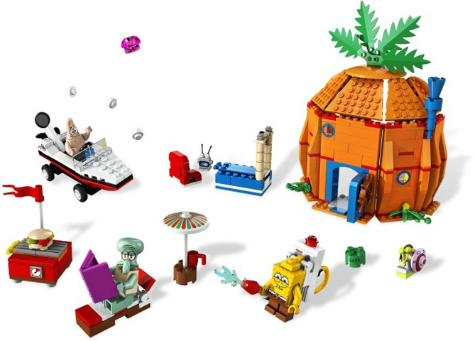 Good Neighbors at Bikini Bottom : Set 3834-1 | BrickLink