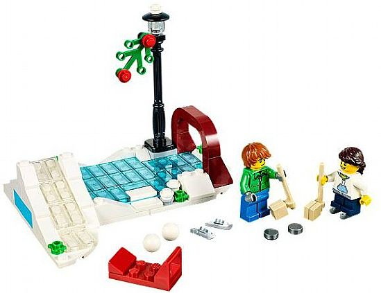 Unopened LEGO Creator 40107 New 2014 Limited Edition Winter Skating Scene 