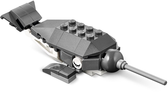 Narwhal discount lego set