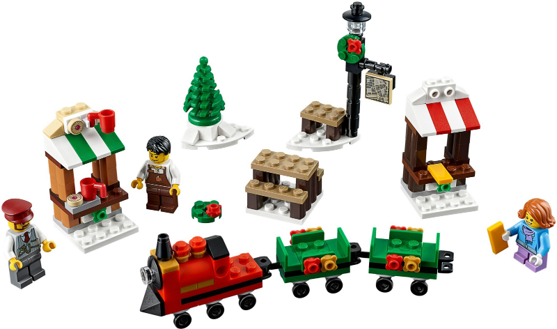 Lego Christmas Train Ride [Holiday 