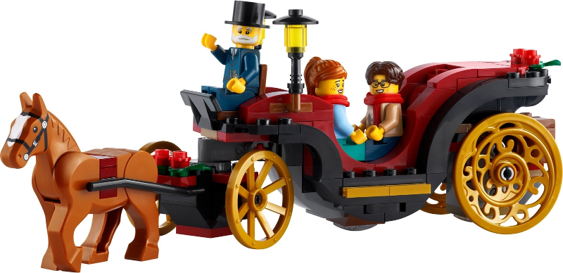 ちょこページ Wintertime Carriage Ride : Set 40603-1 | BrickLink