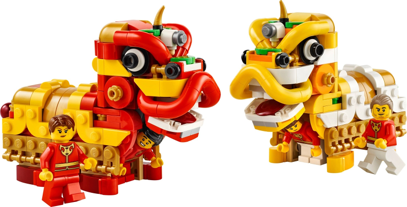 ころ花 Lion Dance : Set 40915-1 | BrickLink