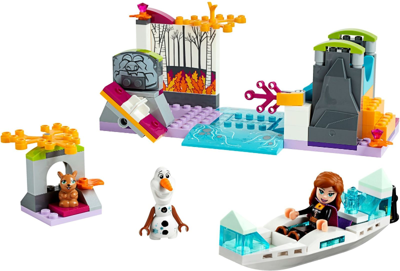 BrickLink - Set 41165-1 : LEGO Anna's Canoe Expedition [Disney 