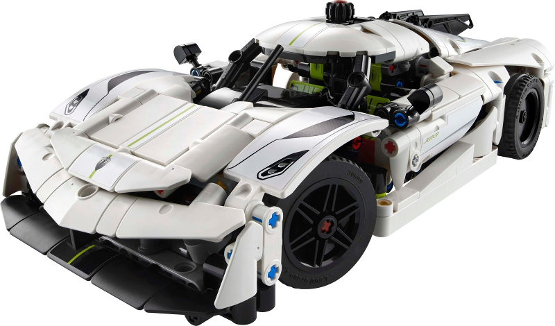 Koenigsegg Jesko Absolut White Hypercar : Set 42184-1