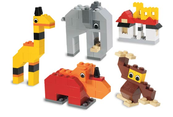 Simple lego online animals