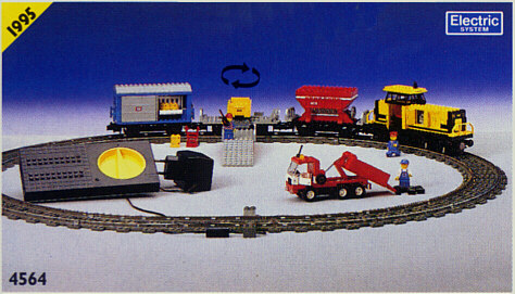 for sale online 4564 LEGO Trains 9 V Freight Rail Runner 
