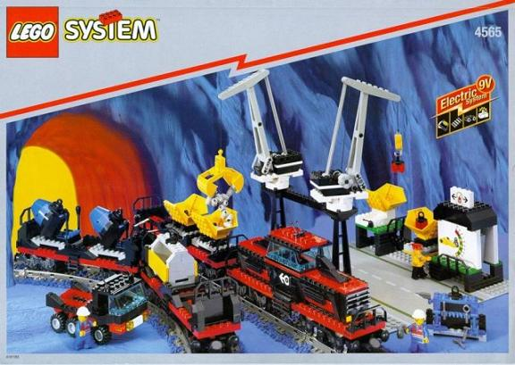 Freight and Crane Railway - LEGO #4565 (Building Sets > Town > Train)