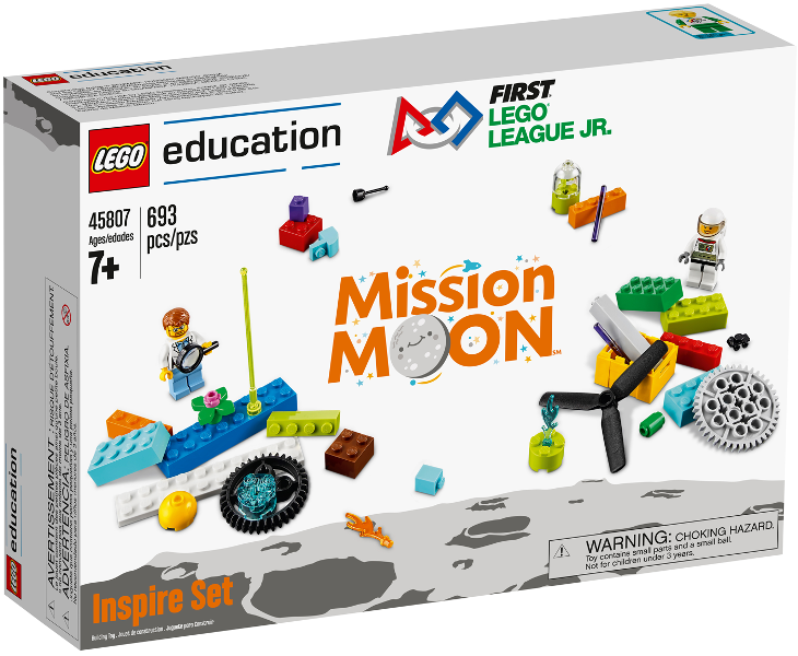 BrickLink - Set 45807-1 : LEGO FIRST LEGO League (FLL) Jr Challenge 2018 - Mission Moon Inspire Set [FIRST LEGO BrickLink Reference Catalog