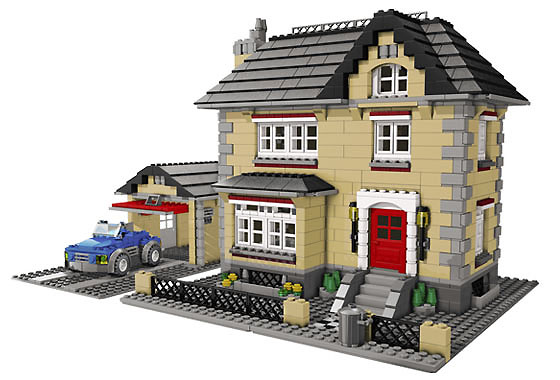 BrickLink - Set 4954-1 : LEGO Model Town House [Creator:Model:Building] -  BrickLink Reference Catalog