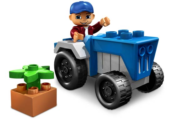 lego duplo tractor set