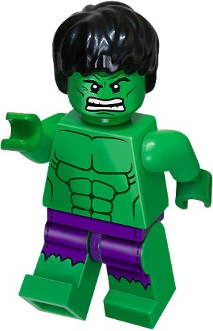 lego hulk minifigure polybag