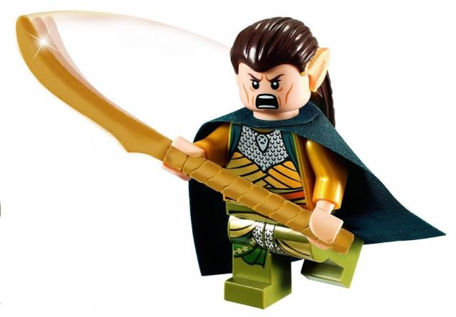 NEW LEGO LORD OF THE RINGS ELROND MINIFIGURE 5000202 POLYBAG LOTR 