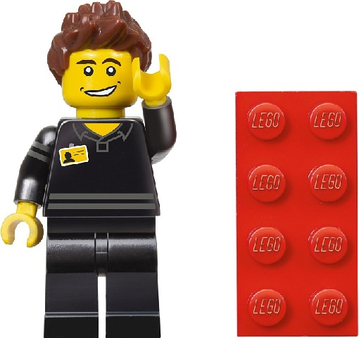Brandmand Mig selv kokain LEGO Store Employee polybag : Set 5001622-1 | BrickLink