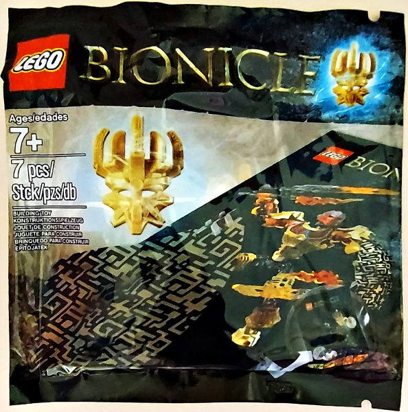 Lego 5004409-Bionicle-Accesory Pack With Gold Mask polybag/PROMO 