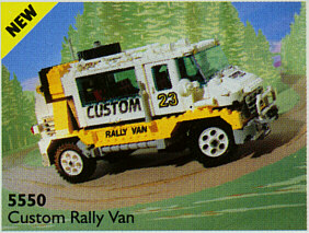 Set 5550-1 : Lego Custom Rally Van 