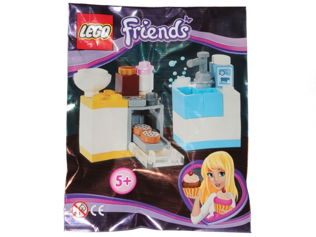 Bagged LEGO Friends Kitchen with Oven for Cookies Foil Pack Set 561409 