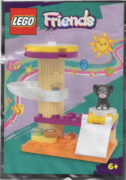 Cat Tree with Kitten foil pack Set 562301 1 BrickLink