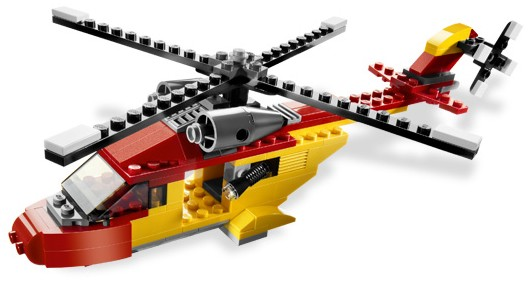 for sale online 5866 LEGO Creator Rotor Rescue 