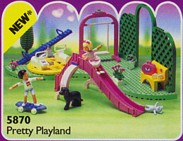 Lego Belville Banc Jaune Bank Yellow du 5870 Pretty Playland 