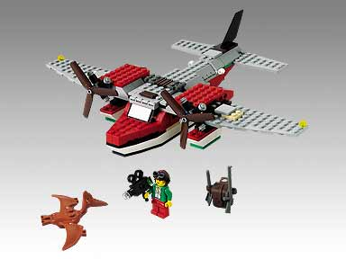 NEW Lego Adventurer Dino Island 5935 Island Hopper SEALED Aircraft Seaplane