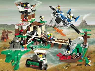 BrickLink - Set 5987-1 : Lego Dino Research Compound [Adventurers:Dino  Island] - BrickLink Reference Catalog