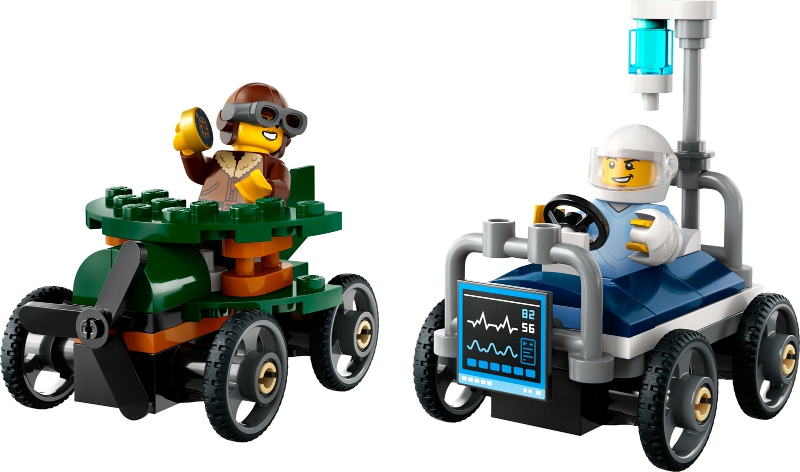 DONTPANIC TYPE-02 FULL ＋1.5 Airplane vs. Hospital Bed : Set 60459-1 | BrickLink