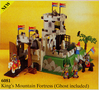 nær ved legetøj pelleten King's Mountain Fortress : Set 6081-1 | BrickLink